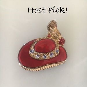 *HOST PICK* Red Hat pin